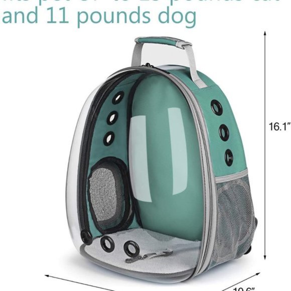 Green Bubble Airline-Approved Pet Carrier Backpack - Picture 5 of 10